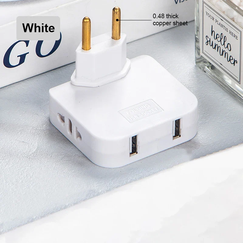 1-8PCS Foldable Adapter - EU Plug - Image 9