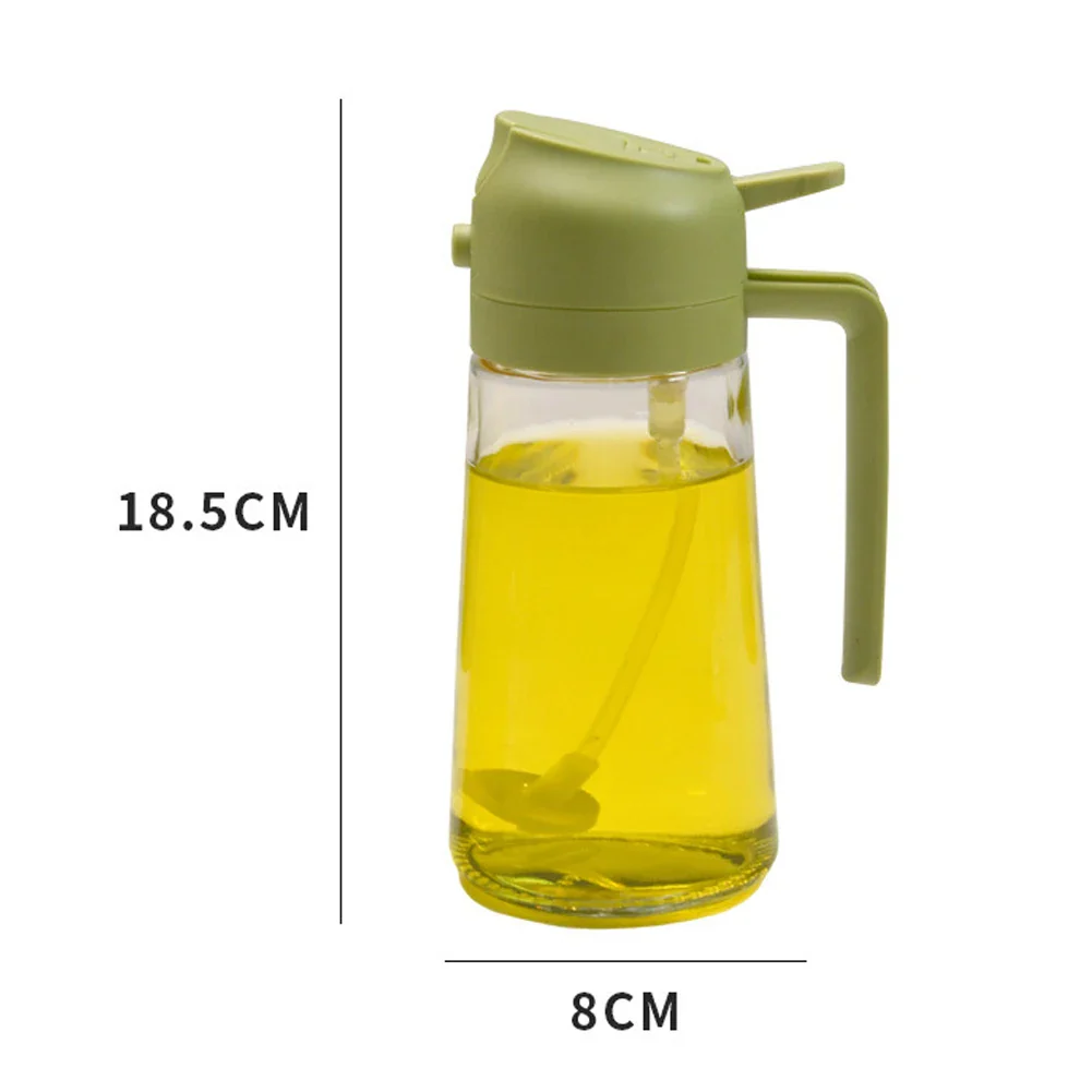 2-In-1 450ml/600ml Glass Oil Spray Bottle - Image 6