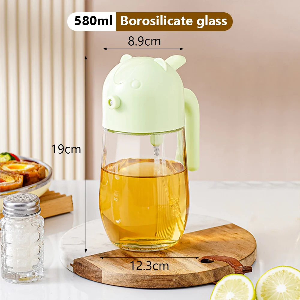 2-in-1 580ML Oil Spray Bottle - Image 8