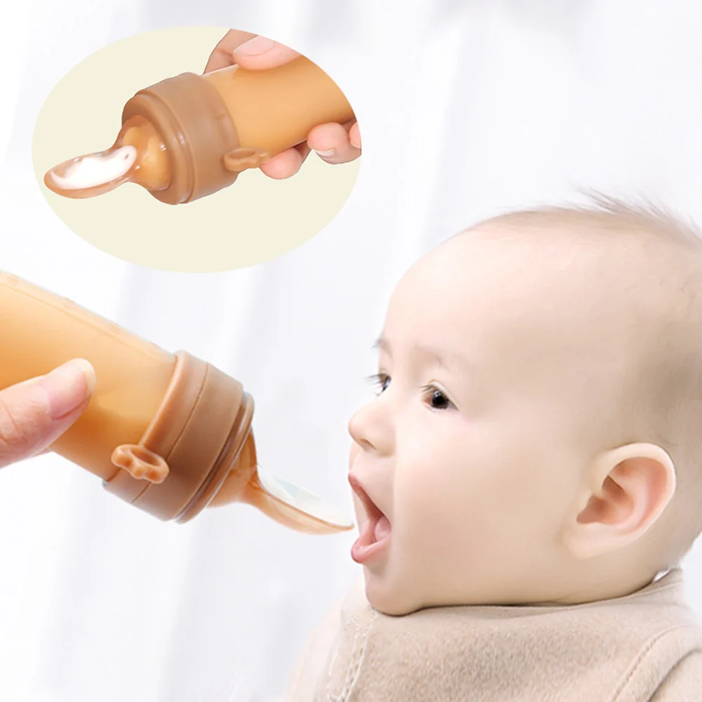 2-In-1 Baby Feeding Bottle Spoon Fruit Pacifier - Image 10