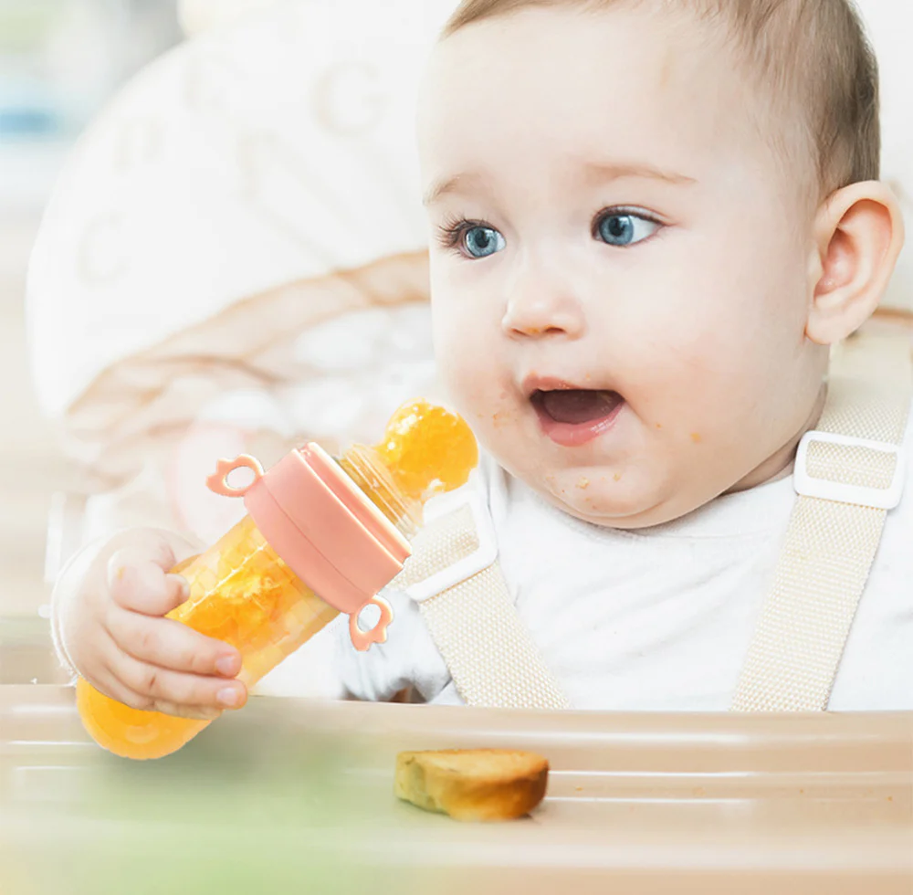 2-In-1 Baby Feeding Bottle Spoon Fruit Pacifier - Image 12