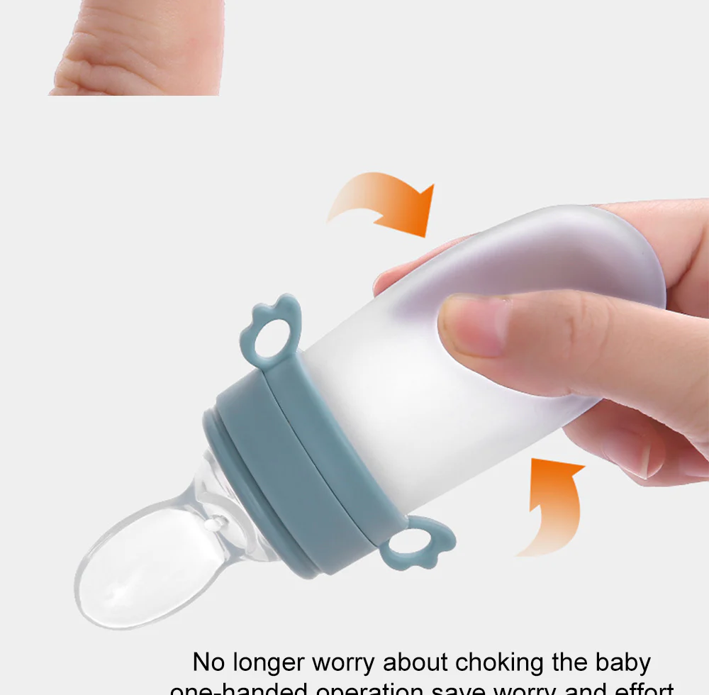 2-In-1 Baby Feeding Bottle Spoon Fruit Pacifier - Image 15