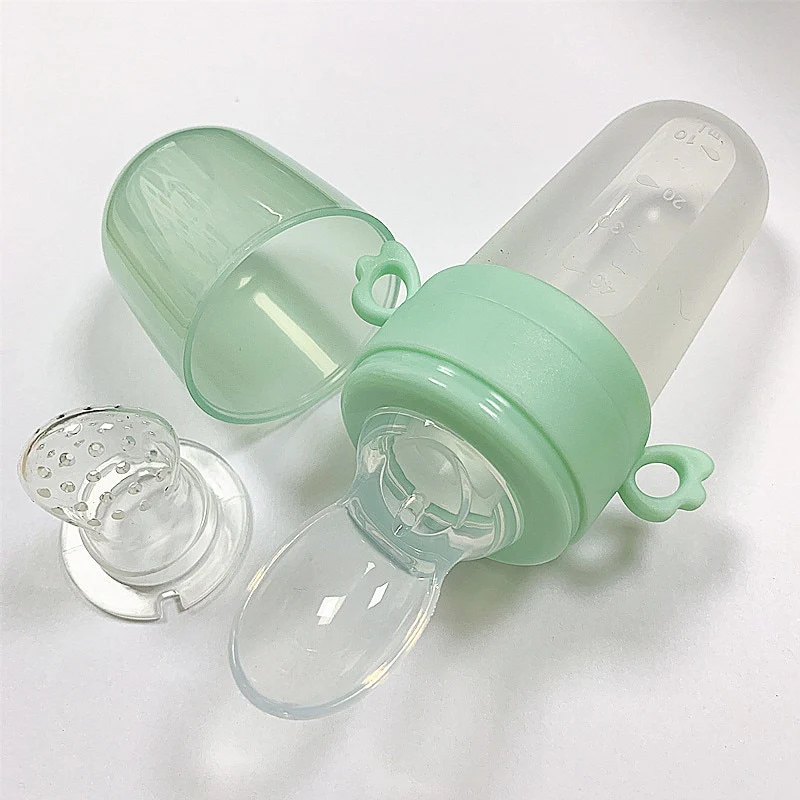 2-In-1 Baby Feeding Bottle Spoon Fruit Pacifier - Image 5