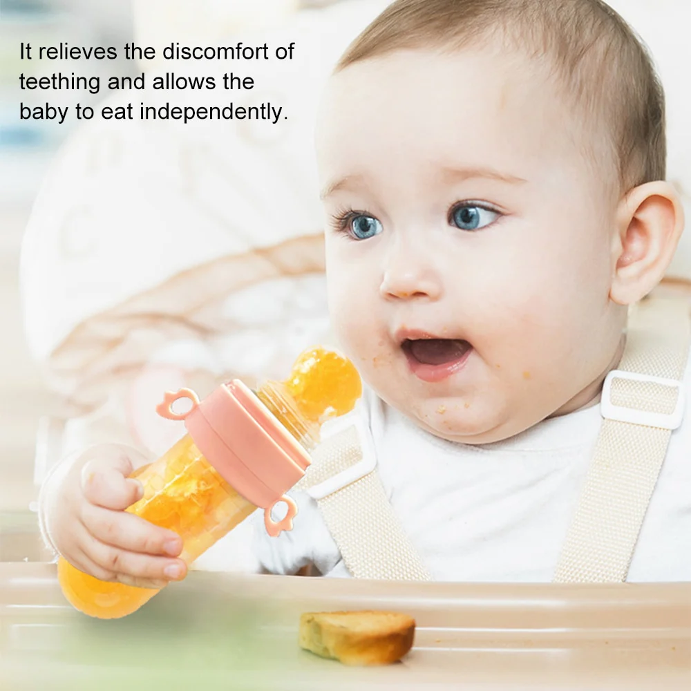 2-In-1 Baby Feeding Bottle Spoon Fruit Pacifier - Image 7