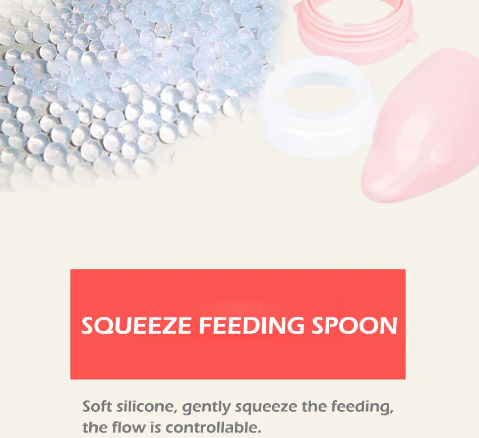 2-In-1 Baby Feeding Bottle Spoon + Pacifier - Image 12