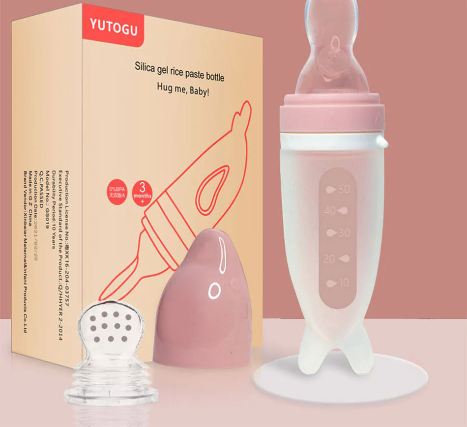2-In-1 Baby Feeding Bottle Spoon + Pacifier - Image 19
