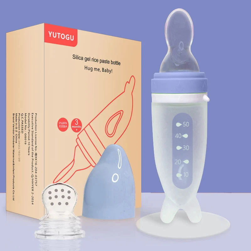 2-In-1 Baby Feeding Bottle Spoon + Pacifier - Image 3