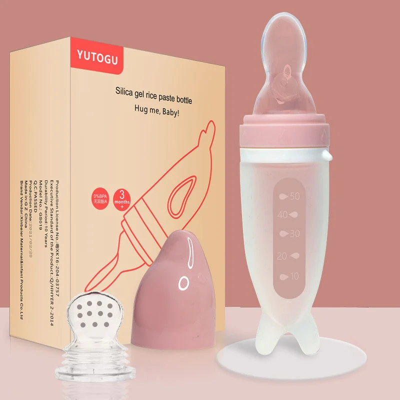 2-In-1 Baby Feeding Bottle Spoon + Pacifier - Image 4