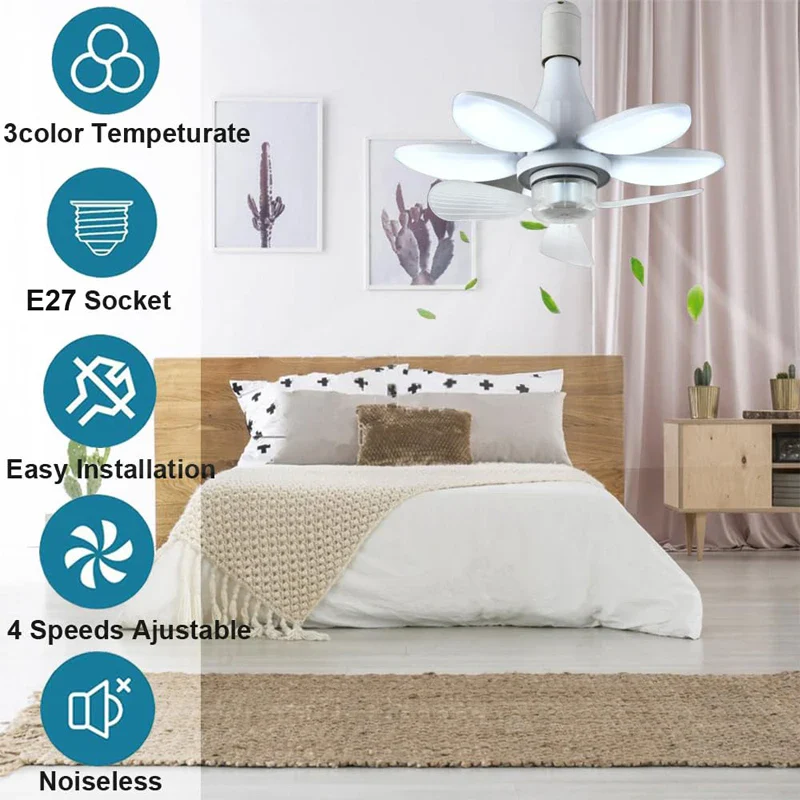 2-In-1 Ceiling Fan Light - Image 12