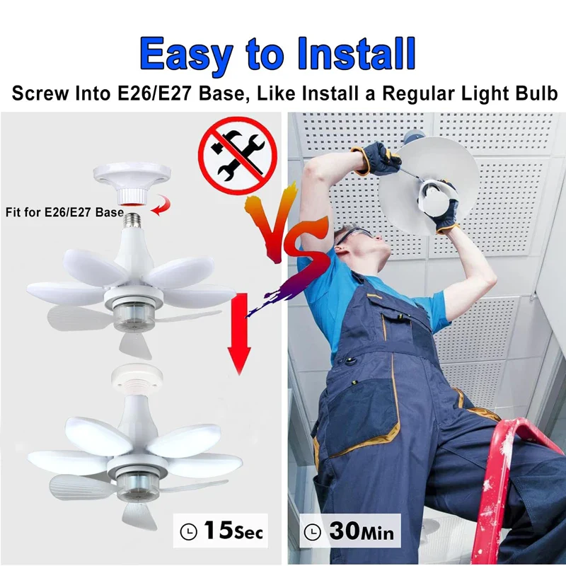 2-In-1 Ceiling Fan Light - Image 15