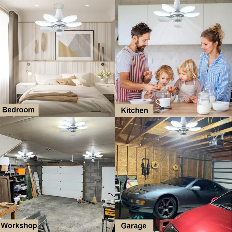 2-In-1 Ceiling Fan Light - Image 6