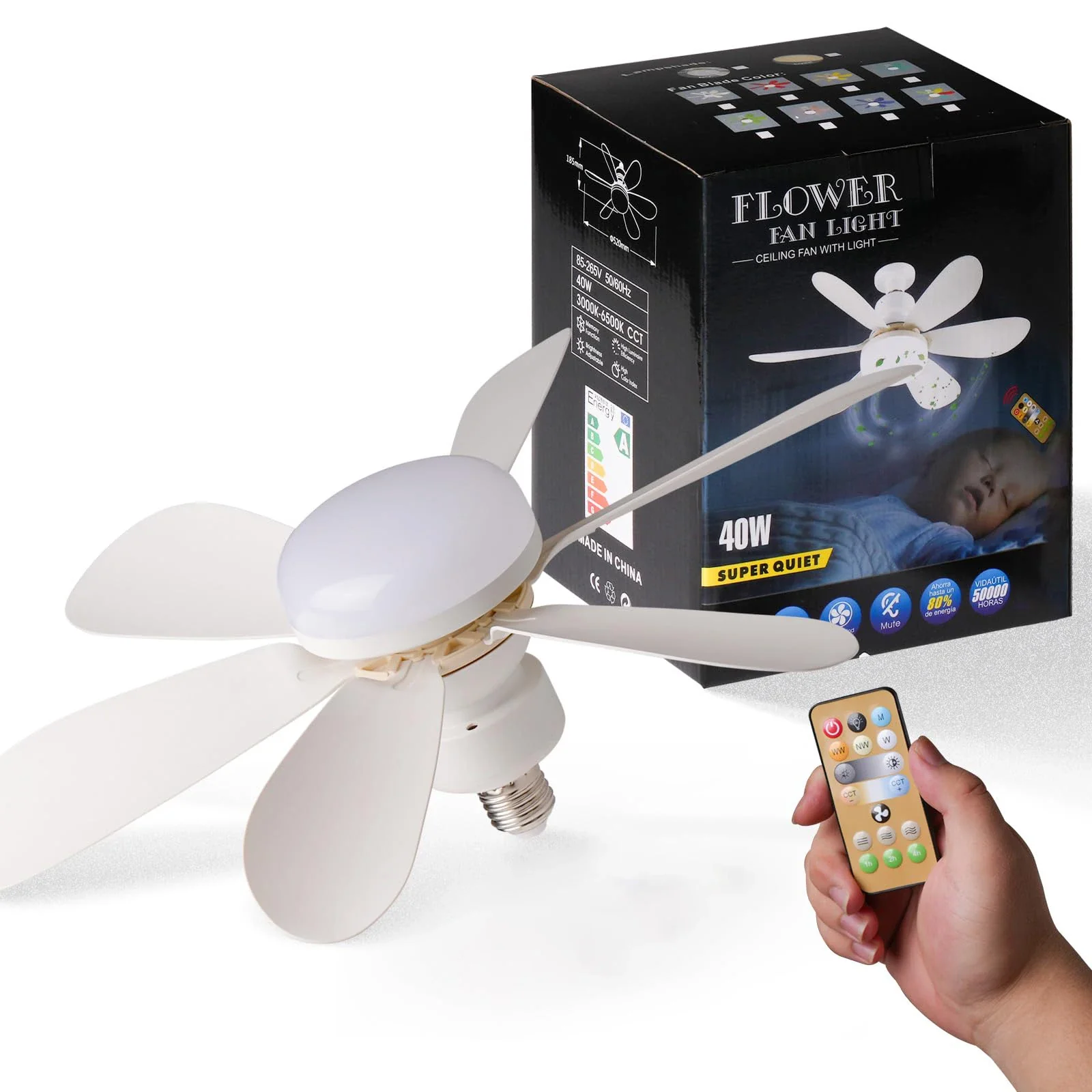 2-In-1 Ceiling Fan Lights - Image 7