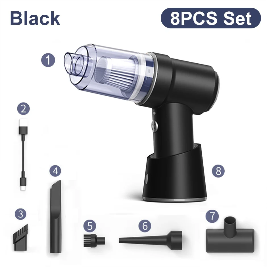 2 in 1 Cordless Car Vacuum Cleaner - Image 3