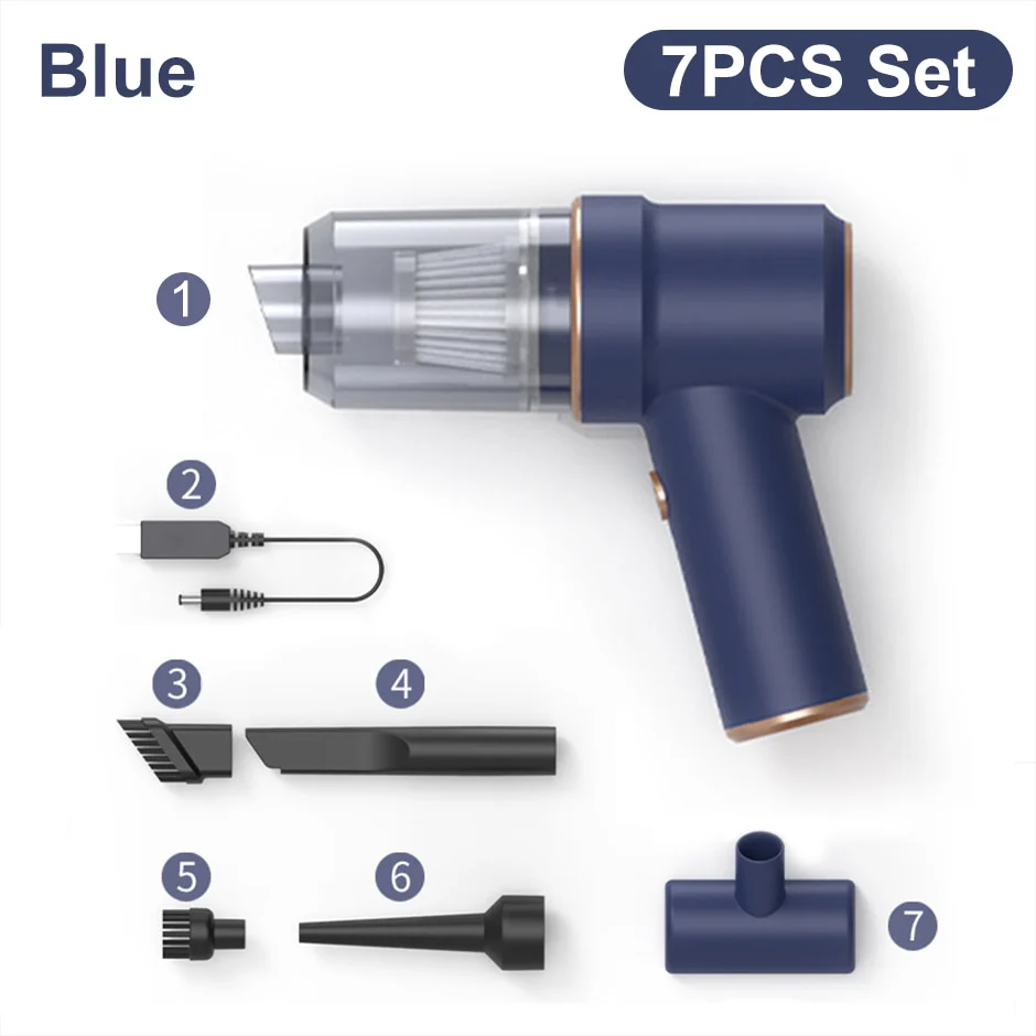 2 in 1 Cordless Car Vacuum Cleaner - Image 6