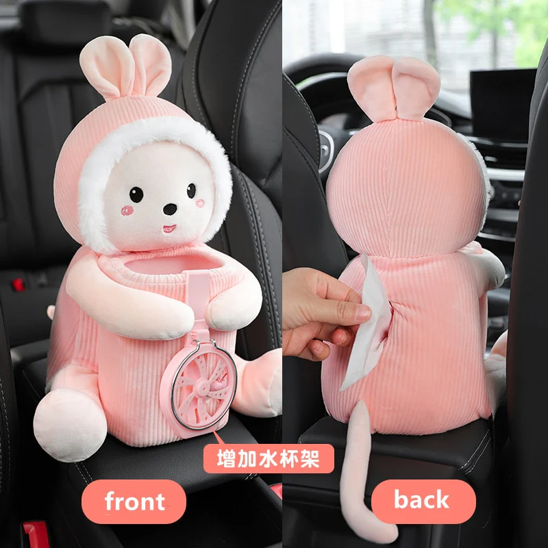 2 in 1 Cute Cartoon Car Tissue Box - Image 10