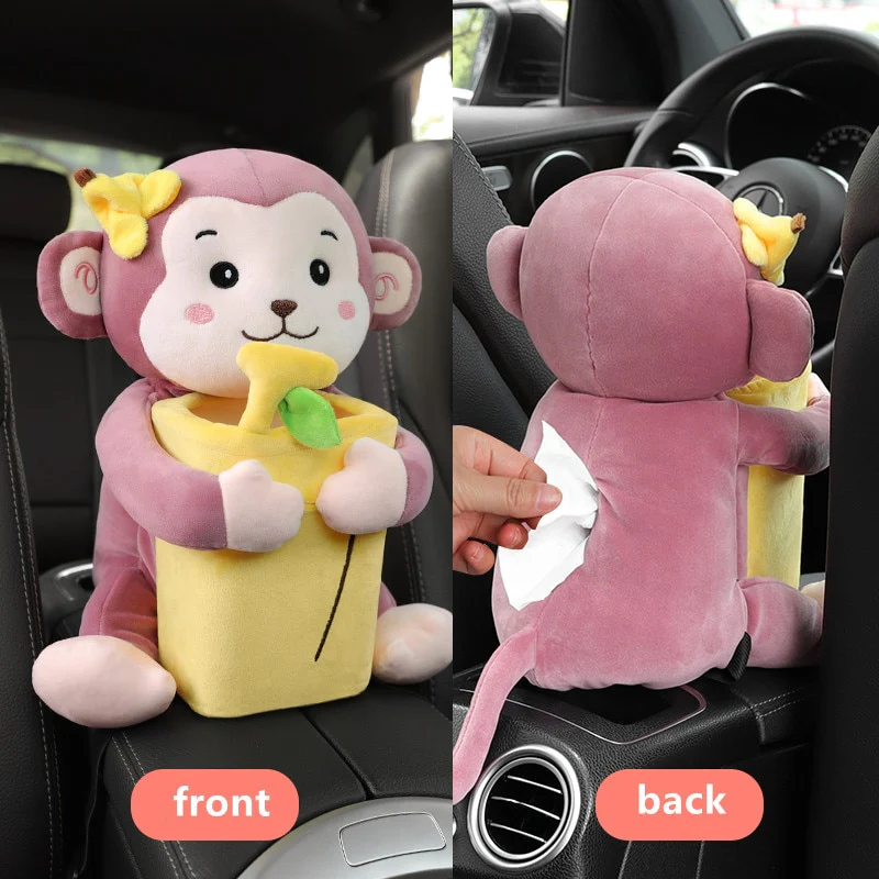 2 in 1 Cute Cartoon Car Tissue Box - Image 11