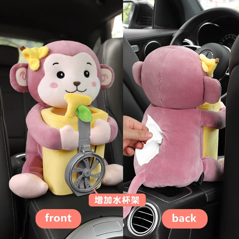 2 in 1 Cute Cartoon Car Tissue Box - Image 15