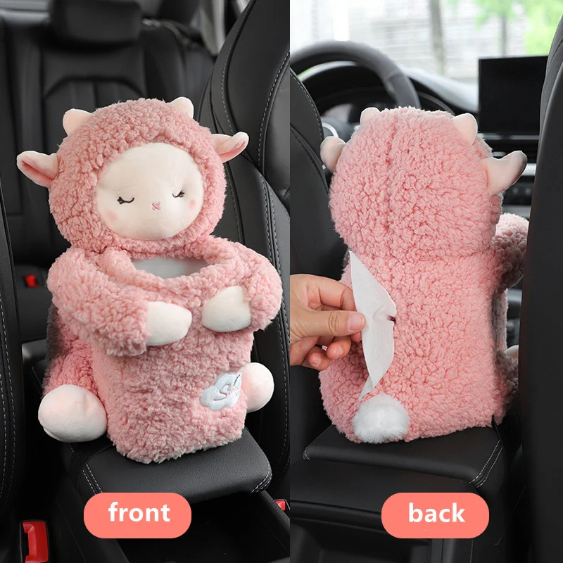 2 in 1 Cute Cartoon Car Tissue Box - Image 16