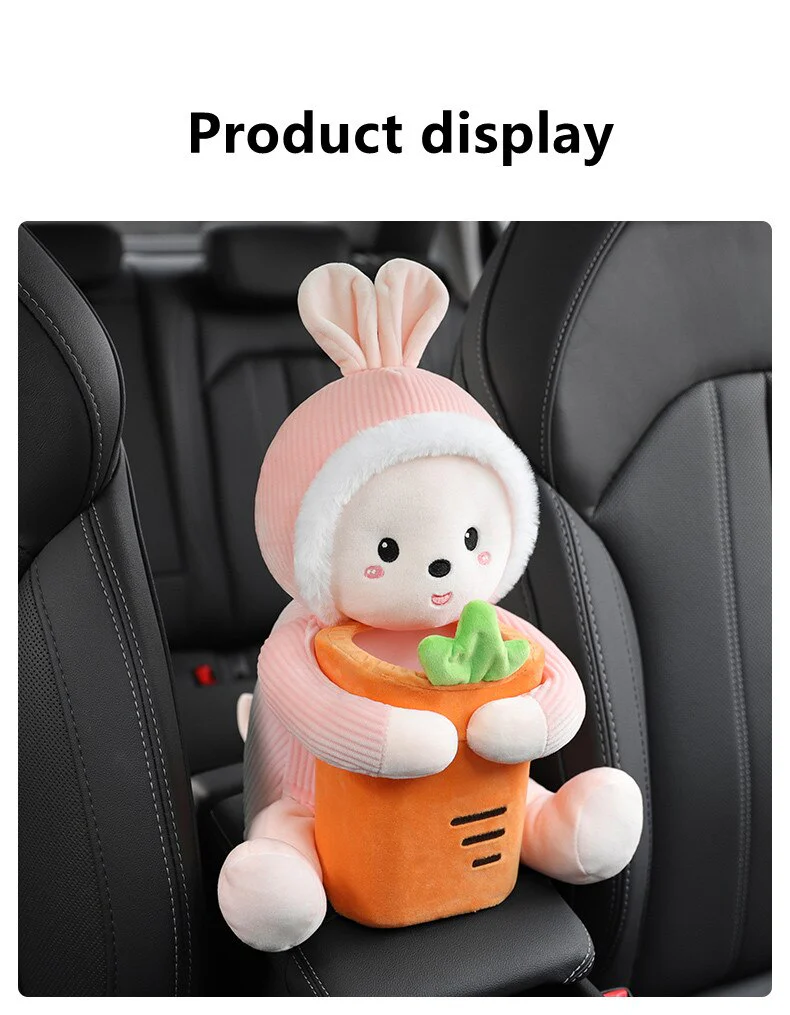 2 in 1 Cute Cartoon Car Tissue Box - Image 20