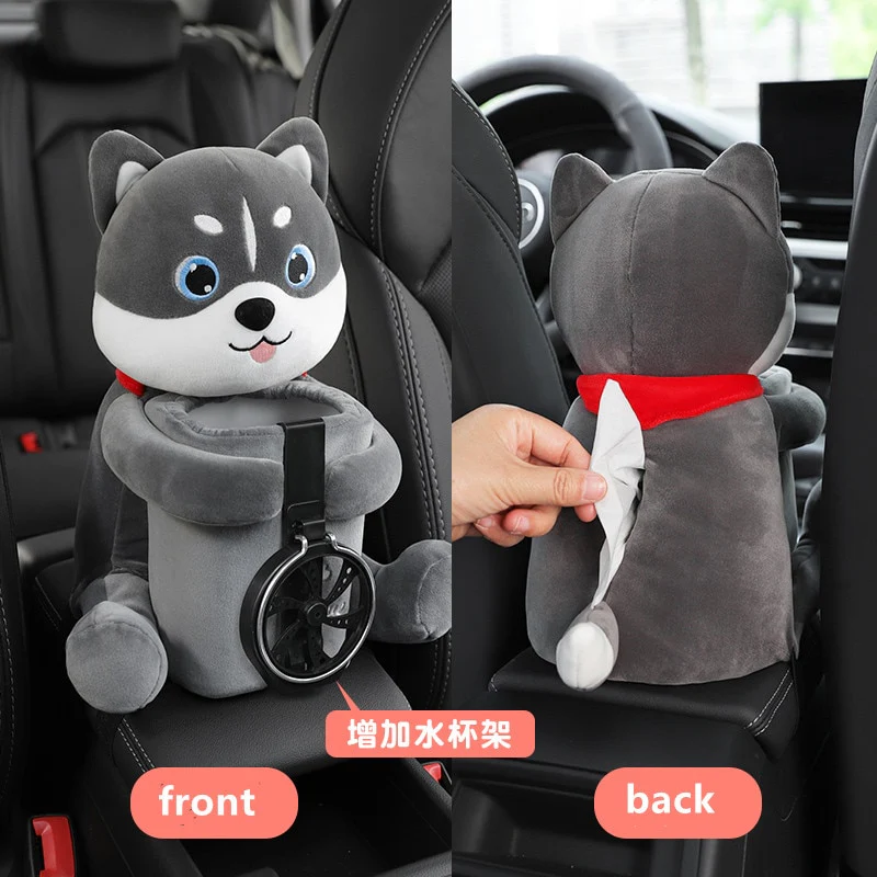 2 in 1 Cute Cartoon Car Tissue Box - Image 5