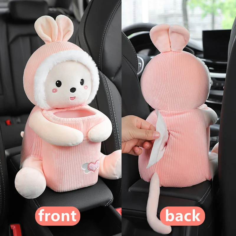 2 in 1 Cute Cartoon Car Tissue Box - Image 9