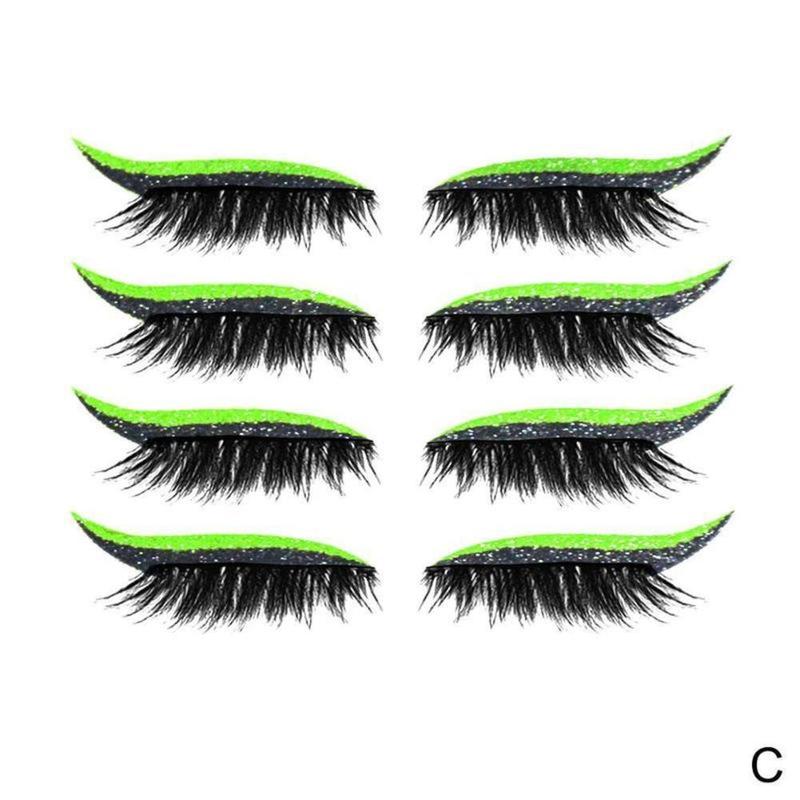 2-In-1 Eyeliner False Eyelashes Sticker - Image 10