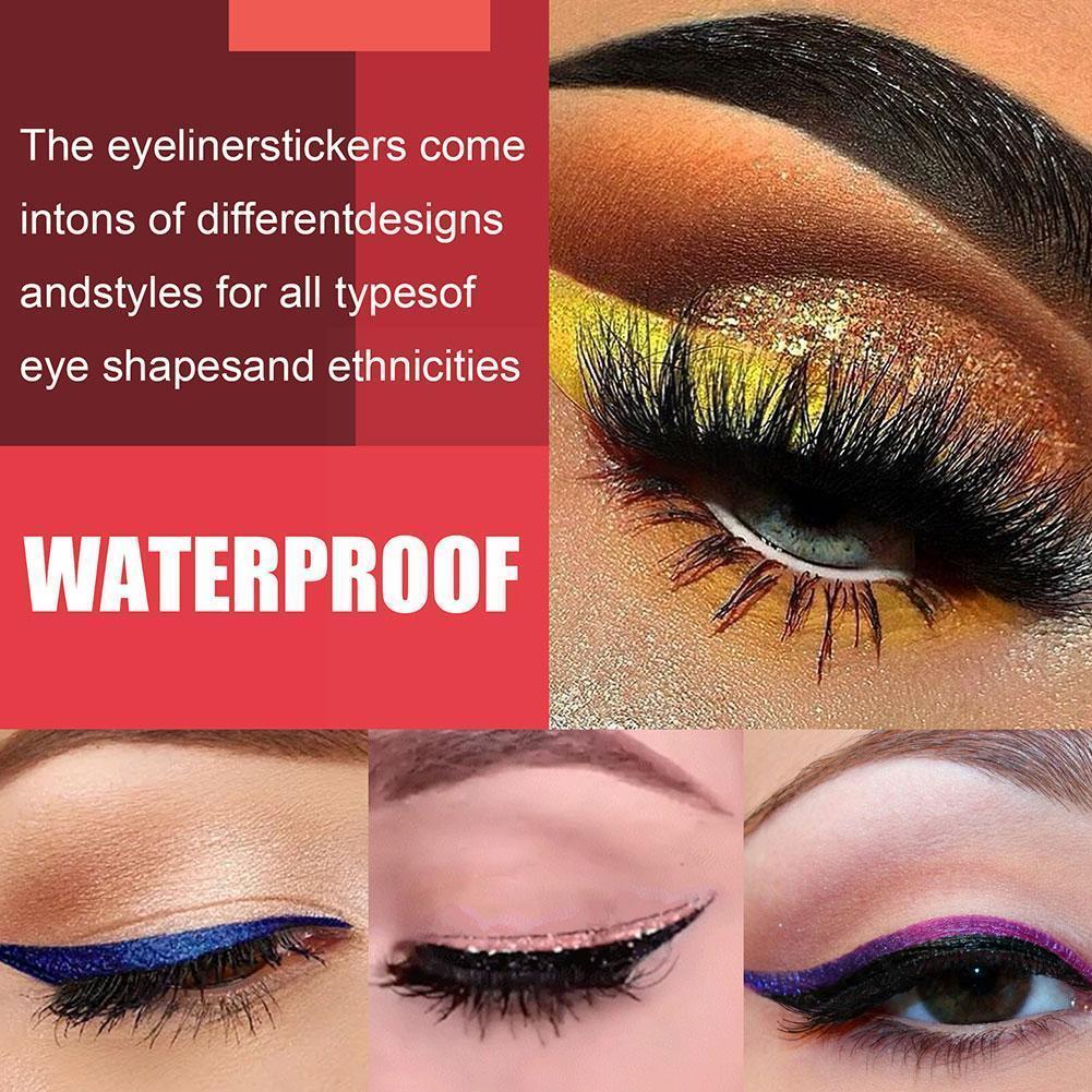 2-In-1 Eyeliner False Eyelashes Sticker - Image 13