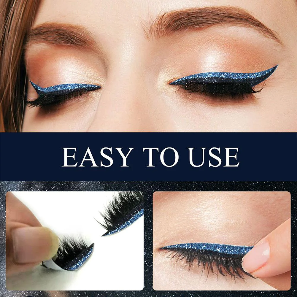 2-In-1 Eyeliner False Eyelashes Sticker - Image 26