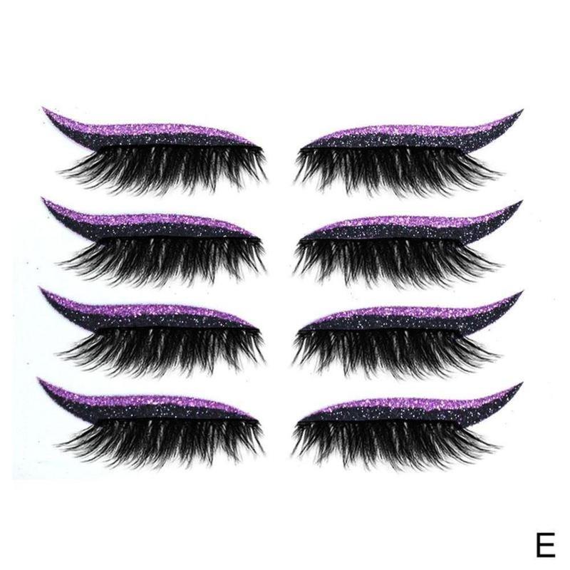 2-In-1 Eyeliner False Eyelashes Sticker - Image 6