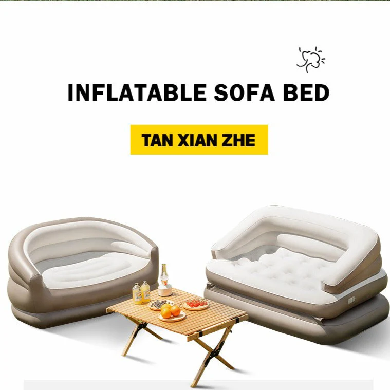 2-In-1 Inflatable Mattress Sofa - Image 10