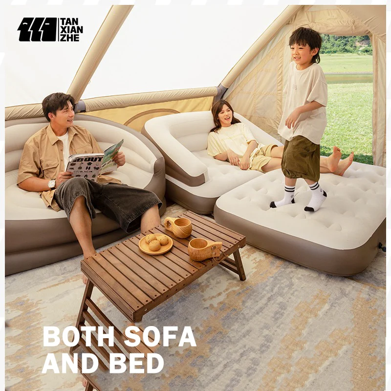 2-In-1 Inflatable Mattress Sofa - Image 5