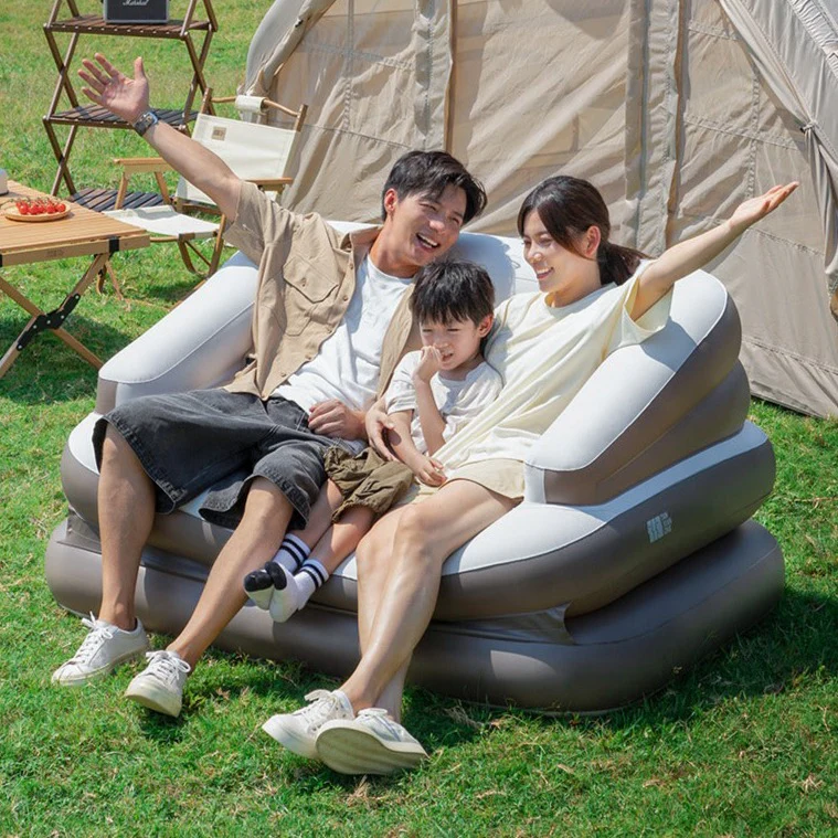 2-In-1 Inflatable Mattress Sofa - Image 9