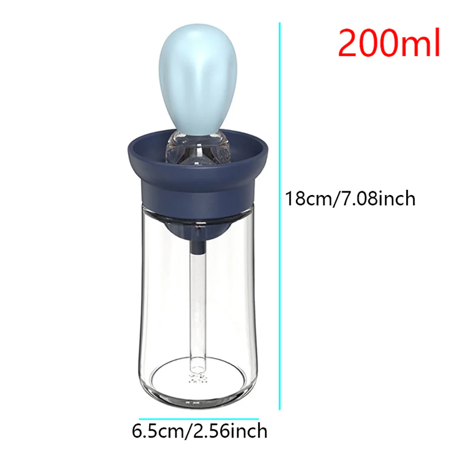 2-in-1 Kitchen Silicone Brush Oil Bottle - Image 19