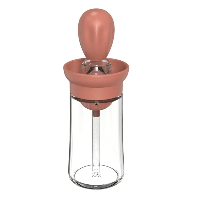 2-in-1 Kitchen Silicone Brush Oil Bottle - Image 2