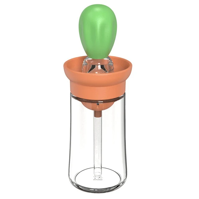 2-in-1 Kitchen Silicone Brush Oil Bottle - Image 4