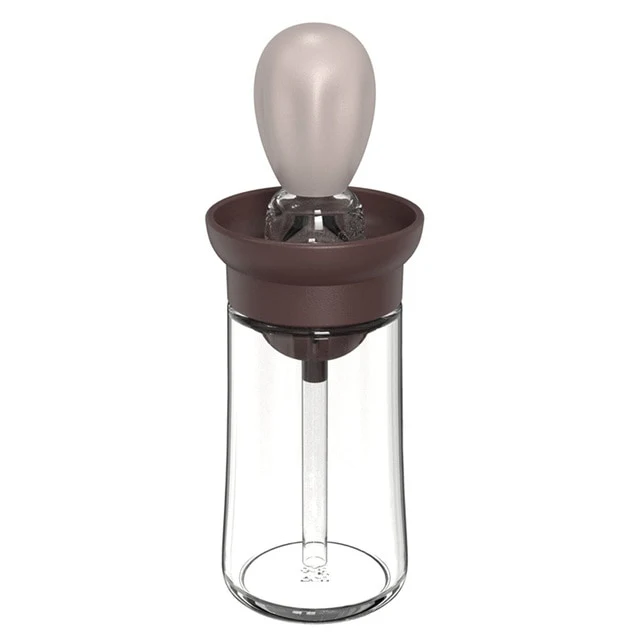 2-in-1 Kitchen Silicone Brush Oil Bottle - Image 5