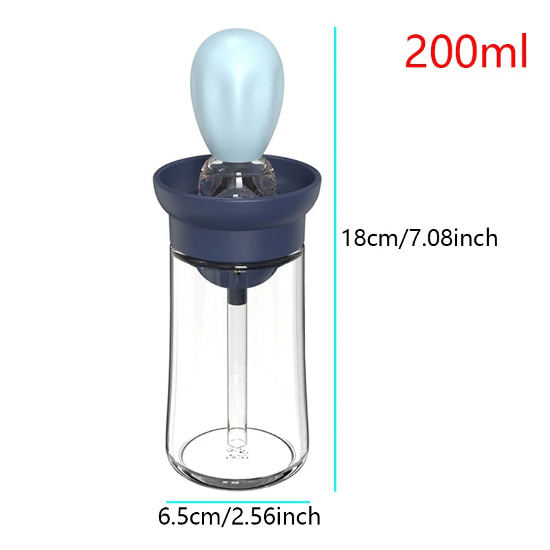 2-in-1 Kitchen Silicone Brush Oil Bottle - Image 9