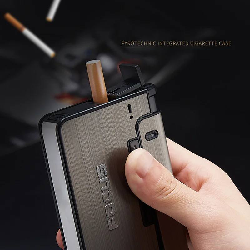 2-In-1 Lighter Cigarette Case - Image 2