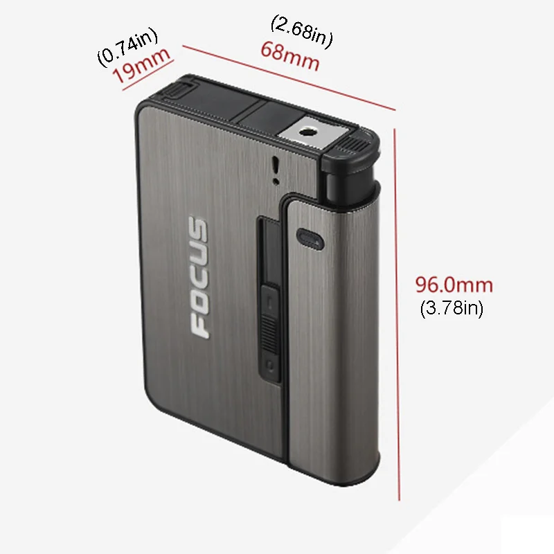 2-In-1 Lighter Cigarette Case - Image 4