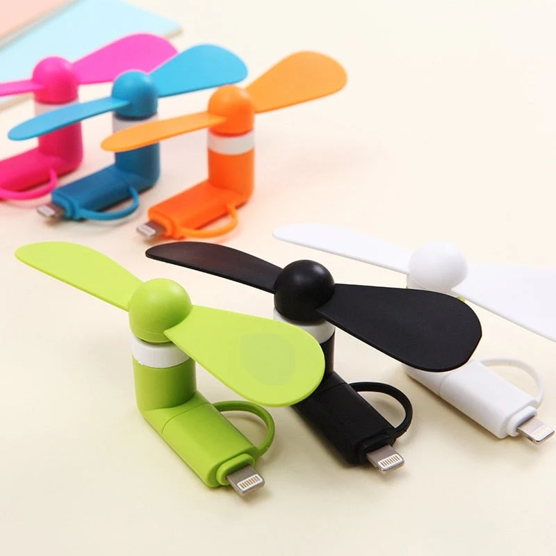 2-In-1 Mobile Phone Fan for Android and IOS - Image 10