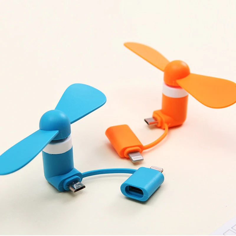 2-In-1 Mobile Phone Fan for Android and IOS - Image 7