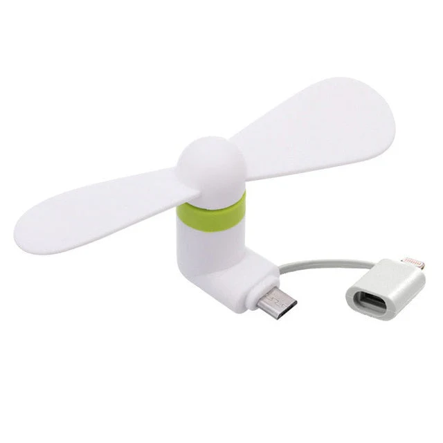 2-In-1 Mobile Phone Fan for Android and IOS - Image 8