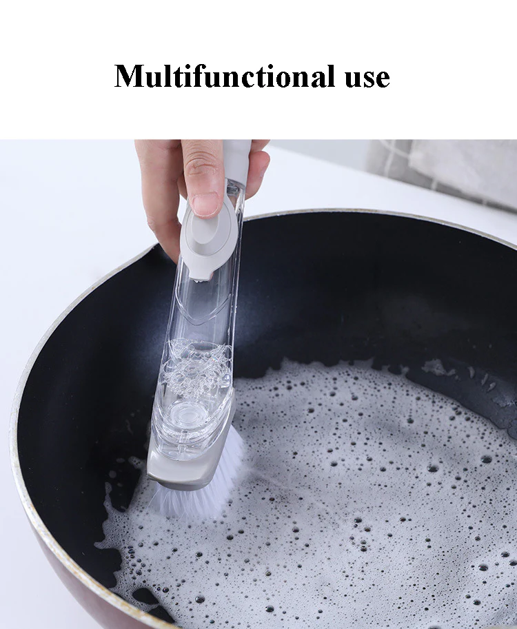 2-In-1 Soap Dispenser Cleaning Sponge Brush - Image 14