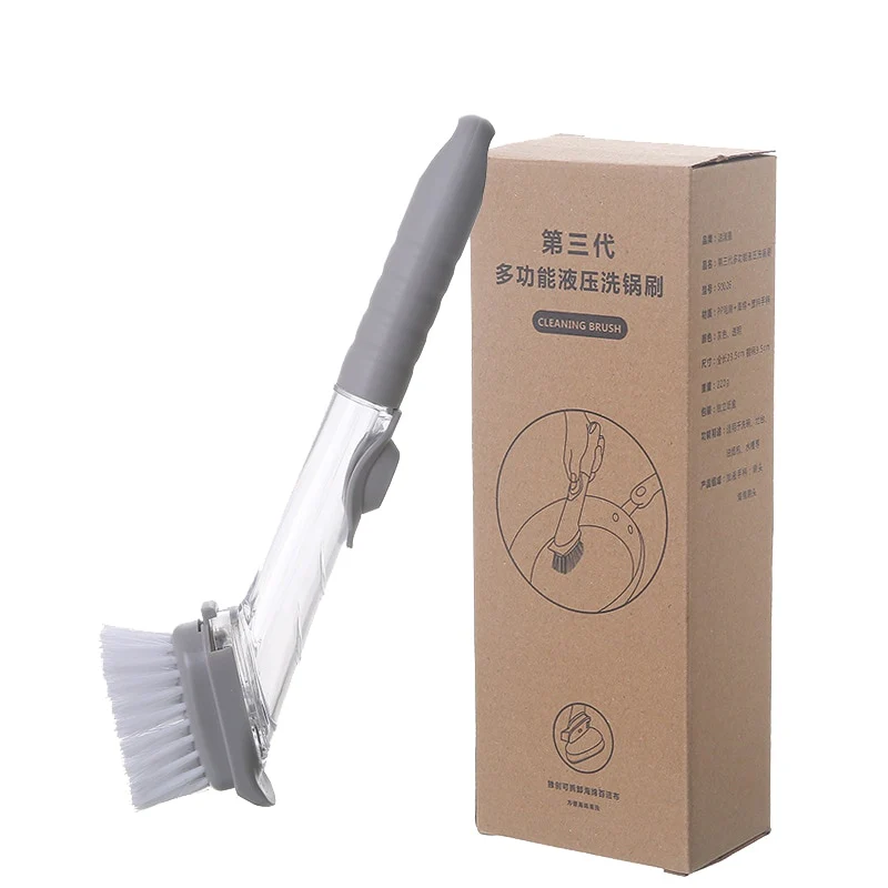 2-In-1 Soap Dispenser Cleaning Sponge Brush - Image 4