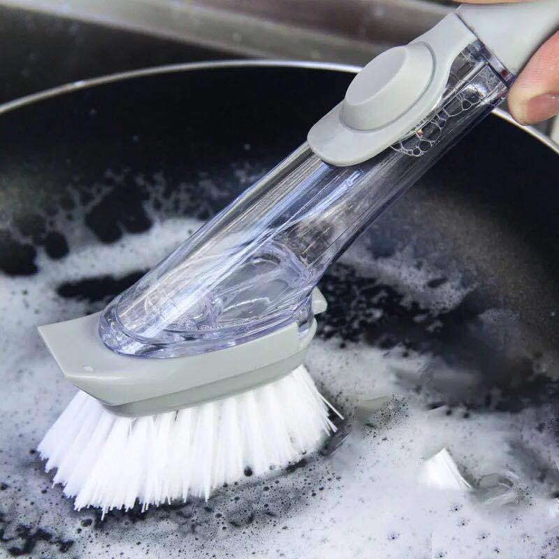 2-In-1 Soap Dispenser Cleaning Sponge Brush - Image 7