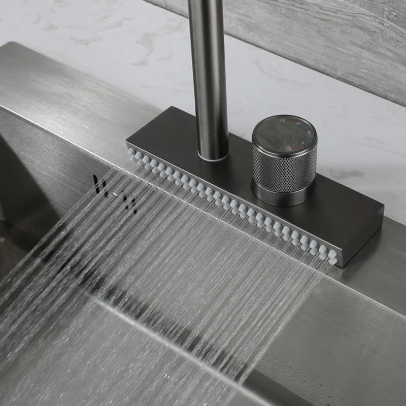 2-In-1 Waterfall  Faucet - Image 7