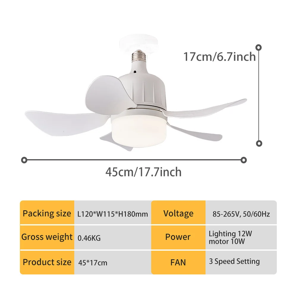 2-In-1 Wireless Fan Light - Image 3
