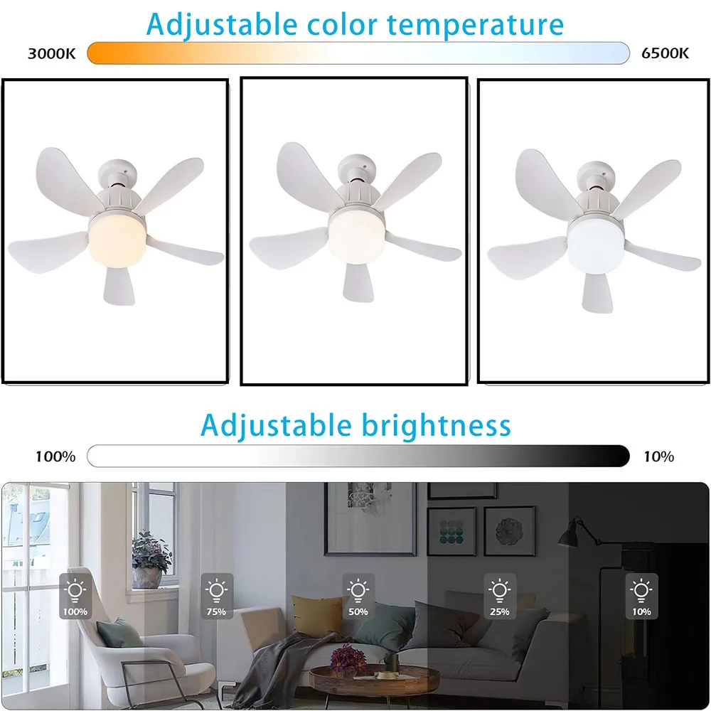 2-In-1 Wireless Fan Light - Image 4
