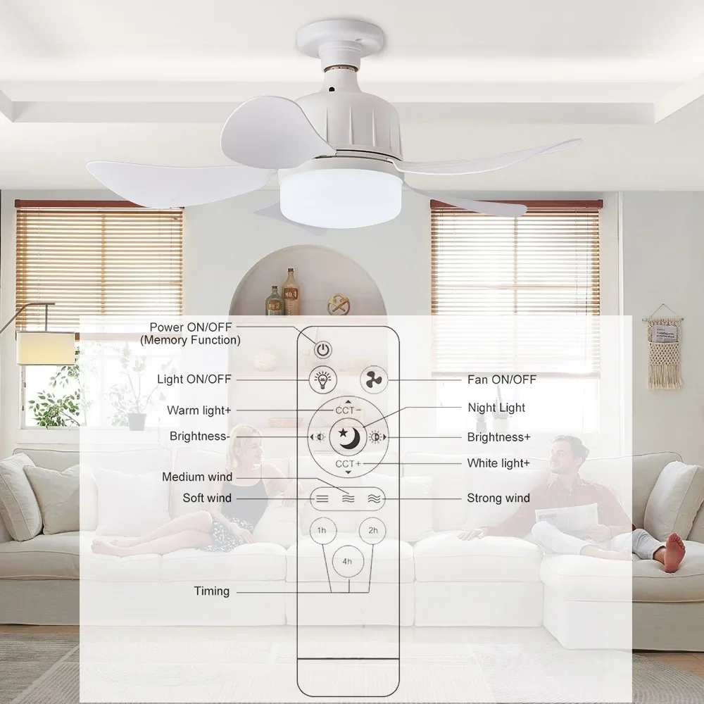 2-In-1 Wireless Fan Light - Image 5