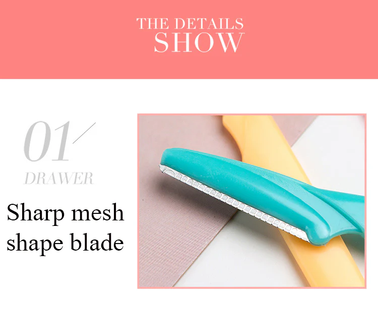 20/40/80/100PCS Eyebrow Shaver - Image 38